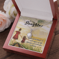 To My Daughter Eternal Hope Necklace Message Card