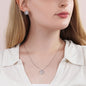 My Valentine Love Knot Necklace Message Card