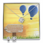Wanderlust Love Knot Necklace & Earrings Set Template Message Card