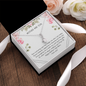 Mother and Son Alluring Beauty Necklace Message Card