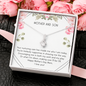 Mother and Son Alluring Beauty Necklace Message Card