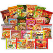 InfiniteeShop MAMA Top Ramen Instant Noodles, Free Snacks Included, Mama Party Time 15 packs Mix
